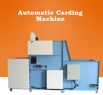 Кардочесальная машина волокна овечьей шерсти большой емкости автоматическая кардочесальная машина